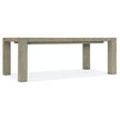 Hooker Furniture Linville Falls North Fork Rectangle Dining Table with 1-24In Leaf
