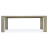 Hooker Furniture Linville Falls North Fork Rectangle Dining Table with 1-24In Leaf