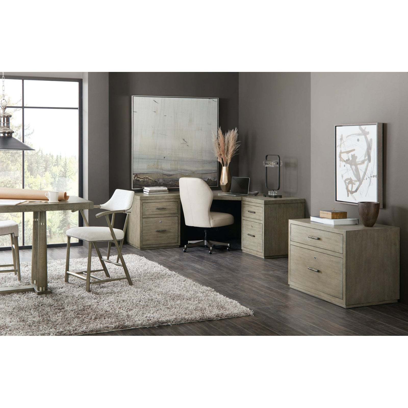 Hooker Furniture Linville Falls Stack Rock Counter Stool