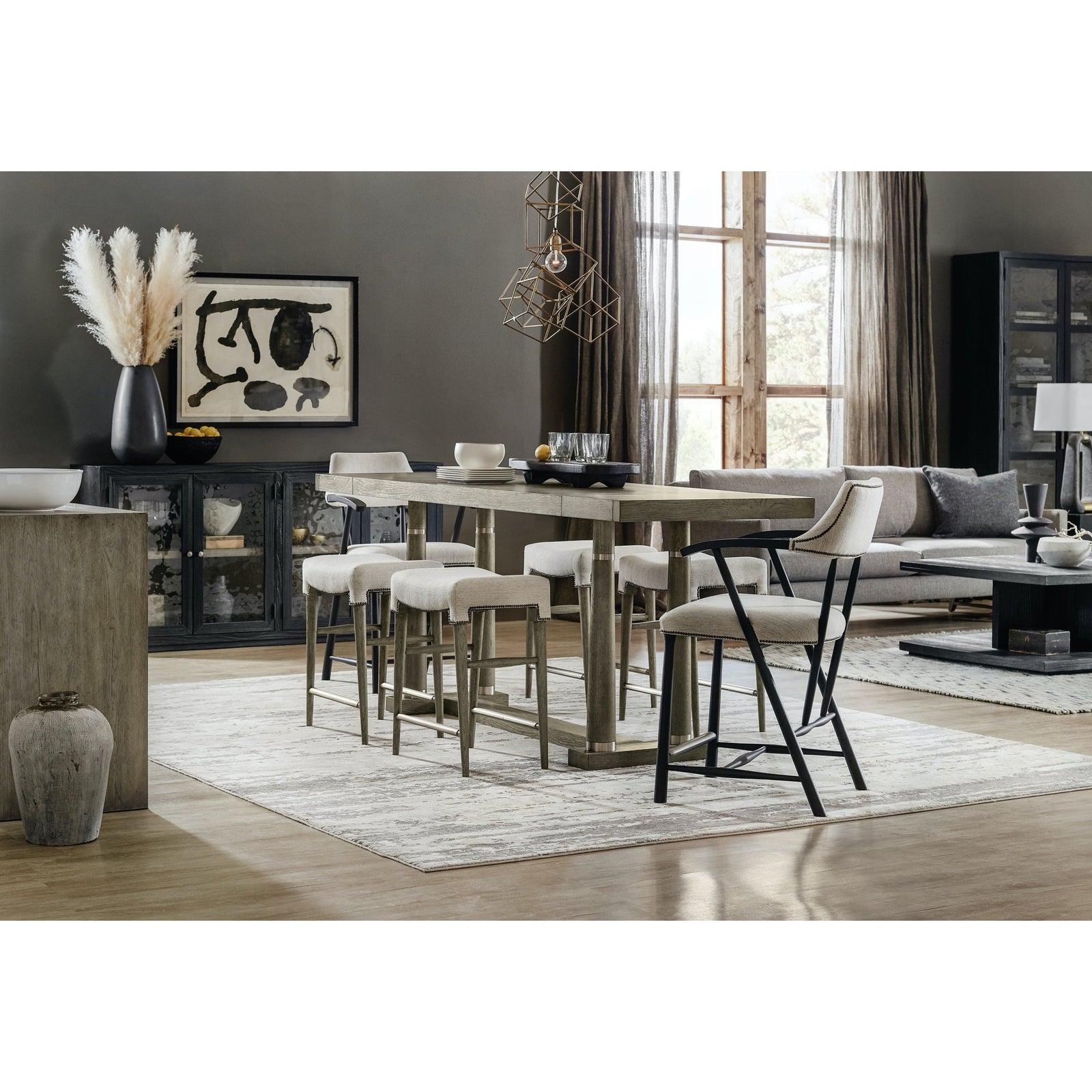 Hooker Furniture Linville Falls Green Valley Counter Stool