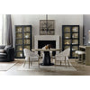 Hooker Furniture Linville Falls Shou Sugi Ban Curio Cabinet