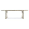 Hooker Furniture Serenity Topsail Rectangle Dining Table with 2-18In Leaves