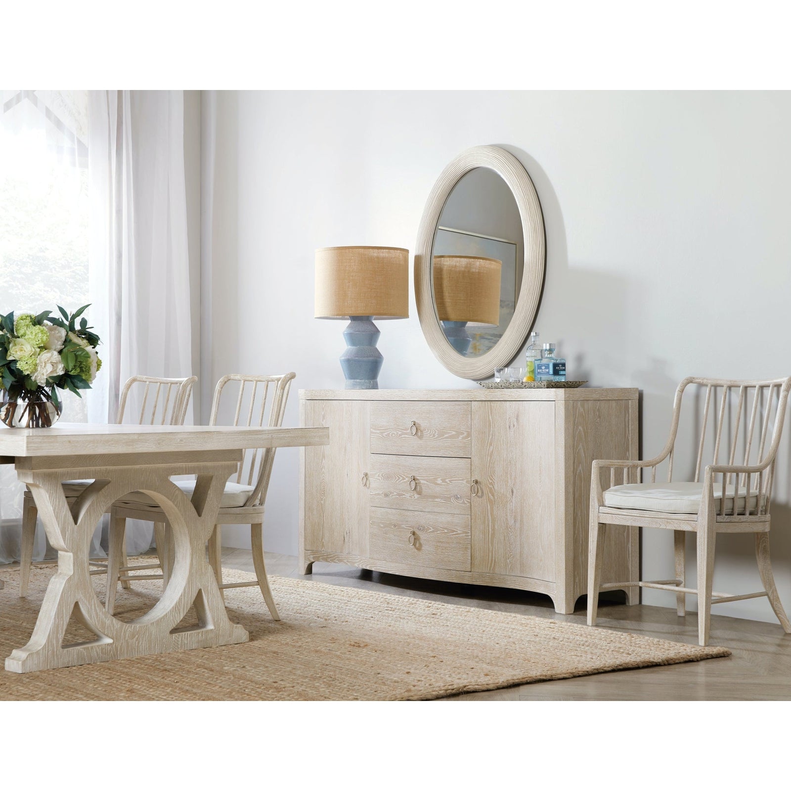 Hooker Furniture Serenity Amelia Oval Mirror