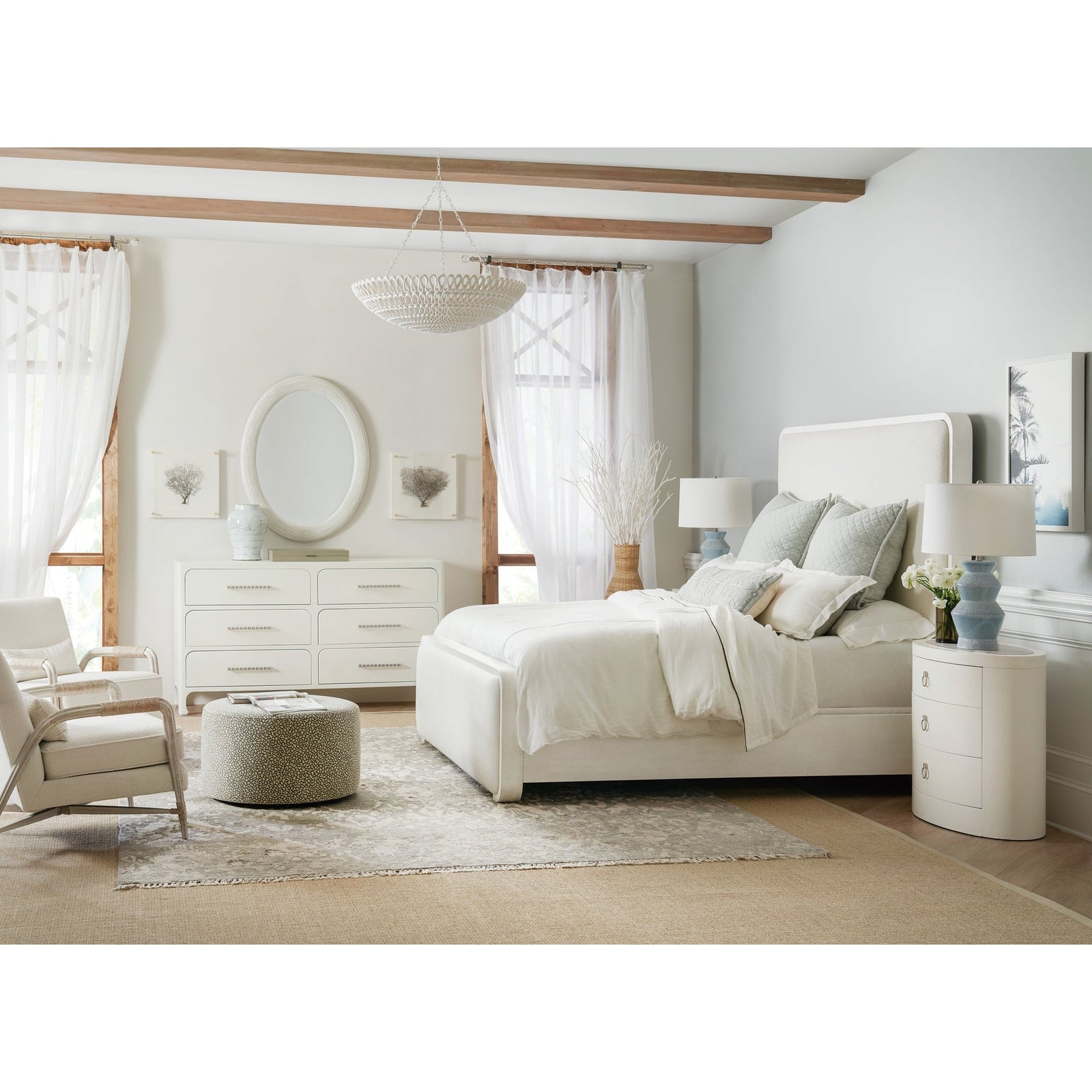 Hooker Furniture Serenity Amelia Oval Mirror