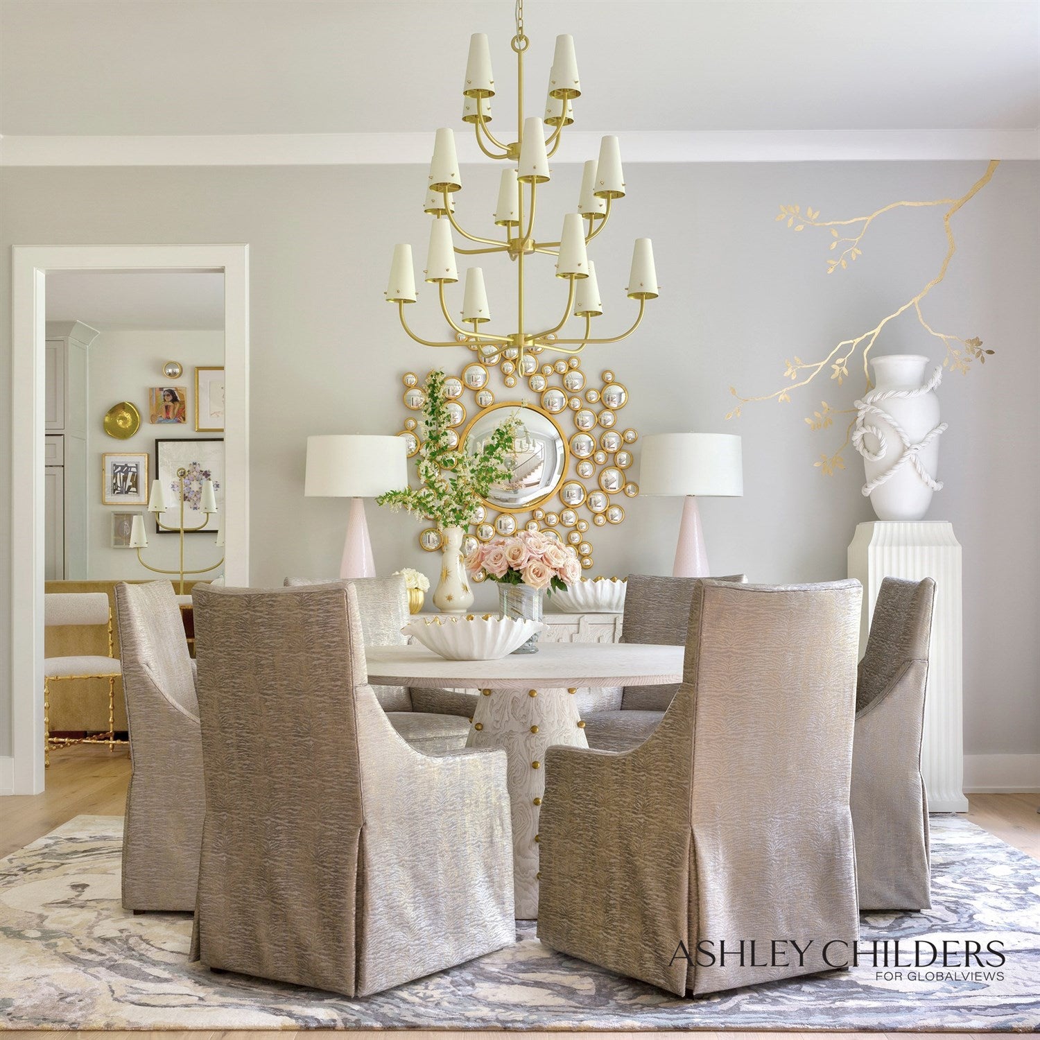 Global Views Spheres Dining Table by Ashley Childers