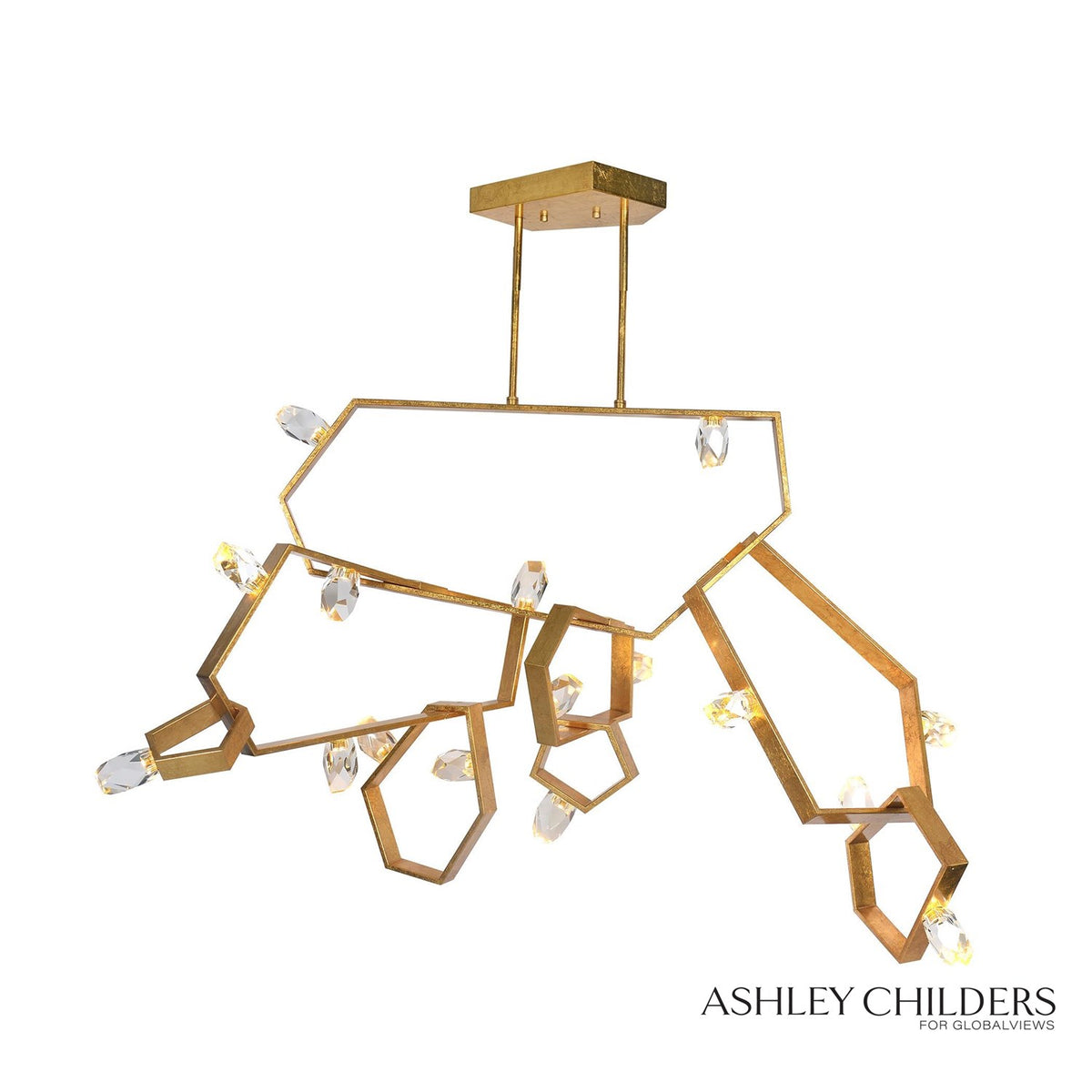 Global Views Ashton Chandelier by Ashley Childers — Grayson Living