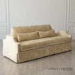 Global Views Diana Skirted Sofa by Ashley Childers