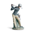 Lladro Golfer man Figurine