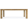 Hooker Furniture Big Sky Leg Extendable Dining Table with 1-24 in Leaf