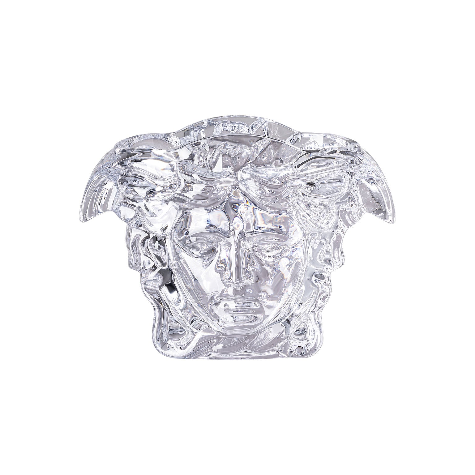 Versace Medusa Grande Vase Crystal Clear