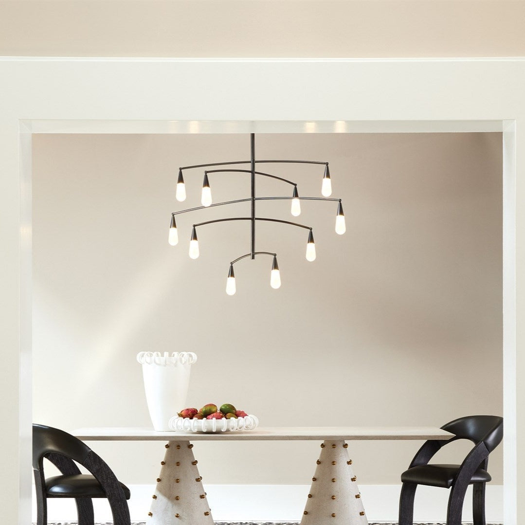 Global Views Droplet Chandelier by Ashley Childers