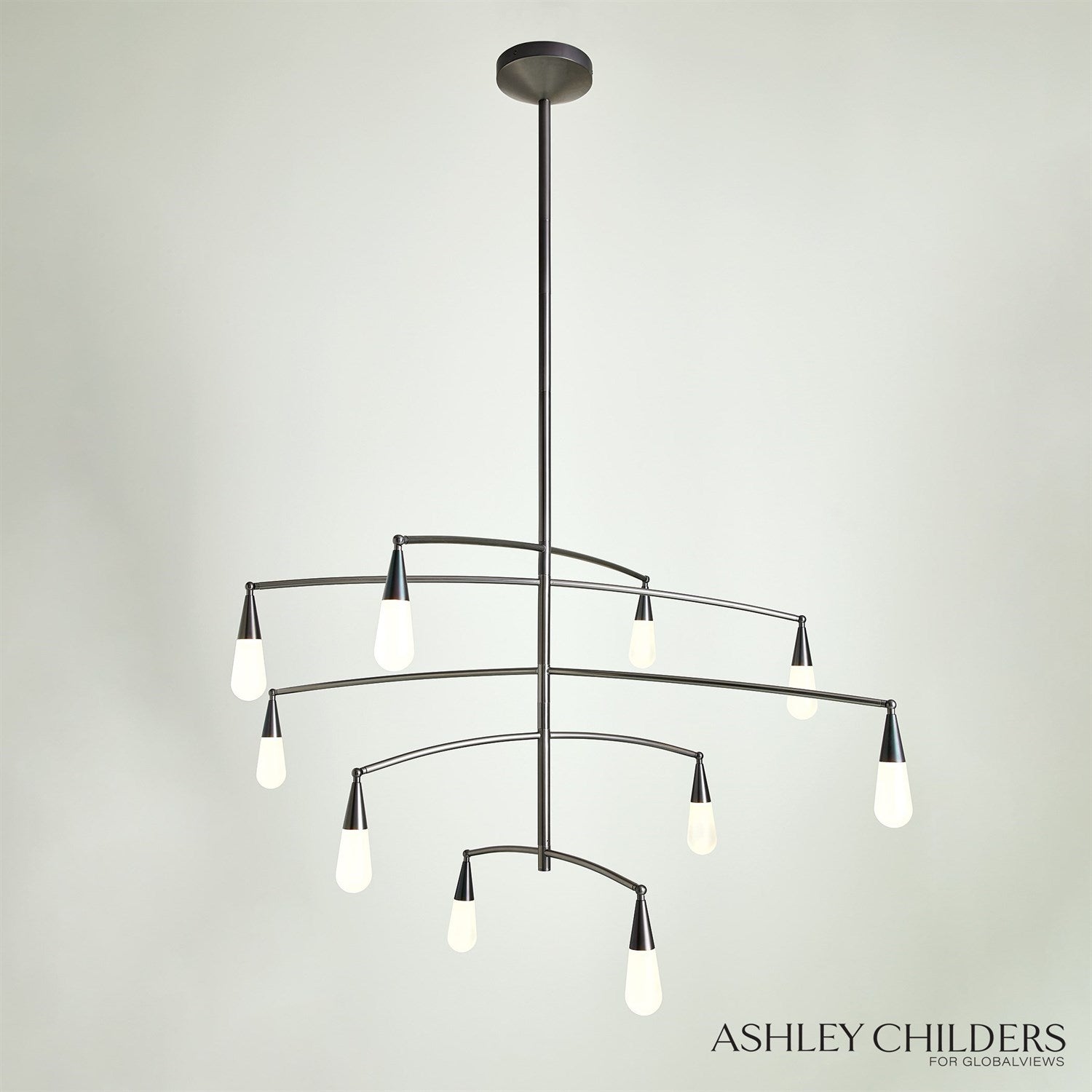 Global Views Droplet Chandelier by Ashley Childers