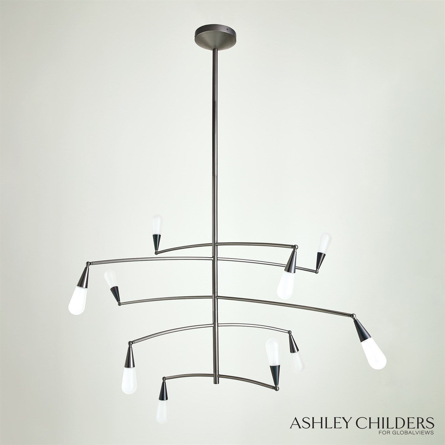 Global Views Droplet Chandelier by Ashley Childers