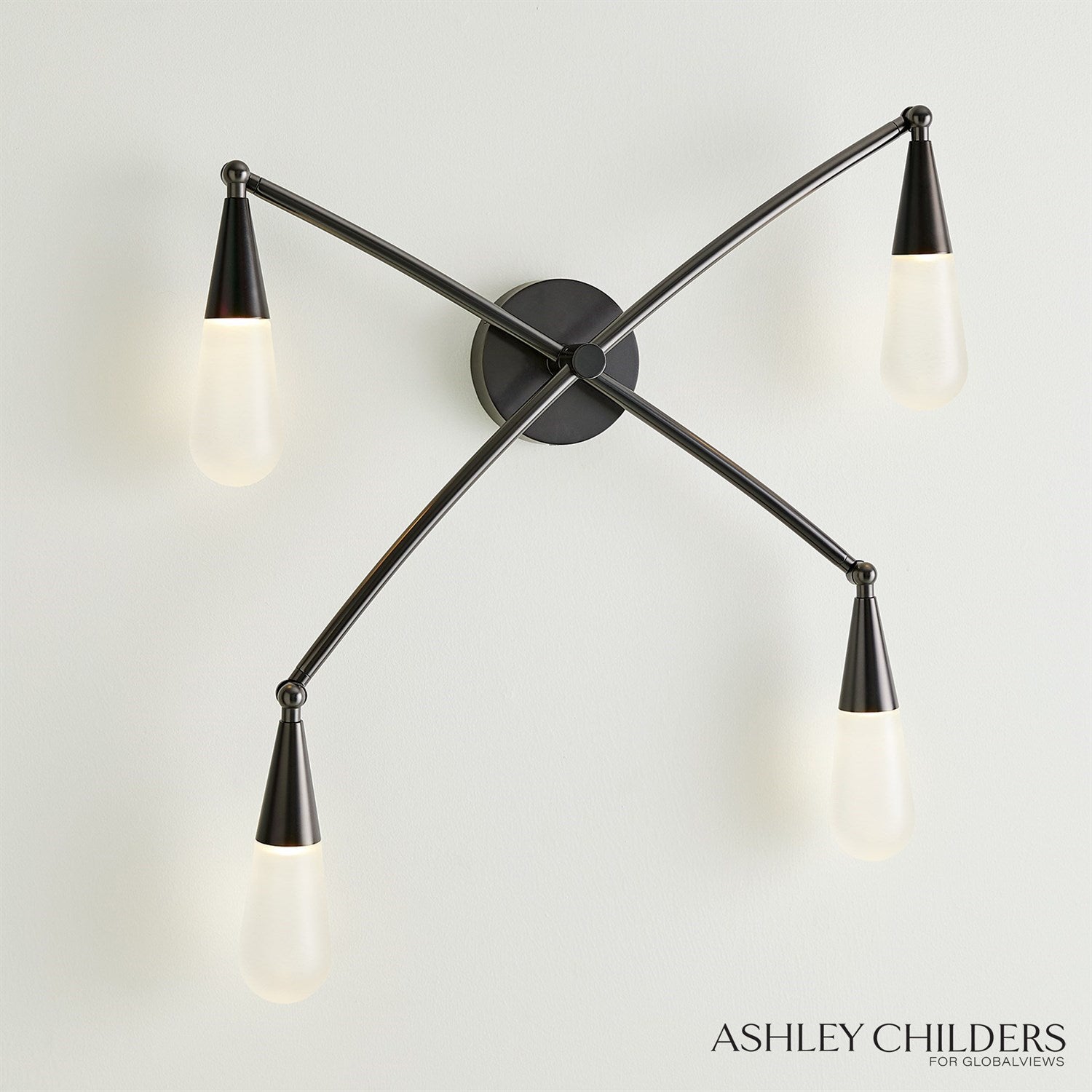 Global Views Droplet Sconce-HW by Ashley Childers