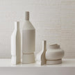 Global Views Flat Back Vase and Compote
