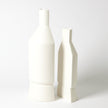 Global Views Flat Back Vase and Compote