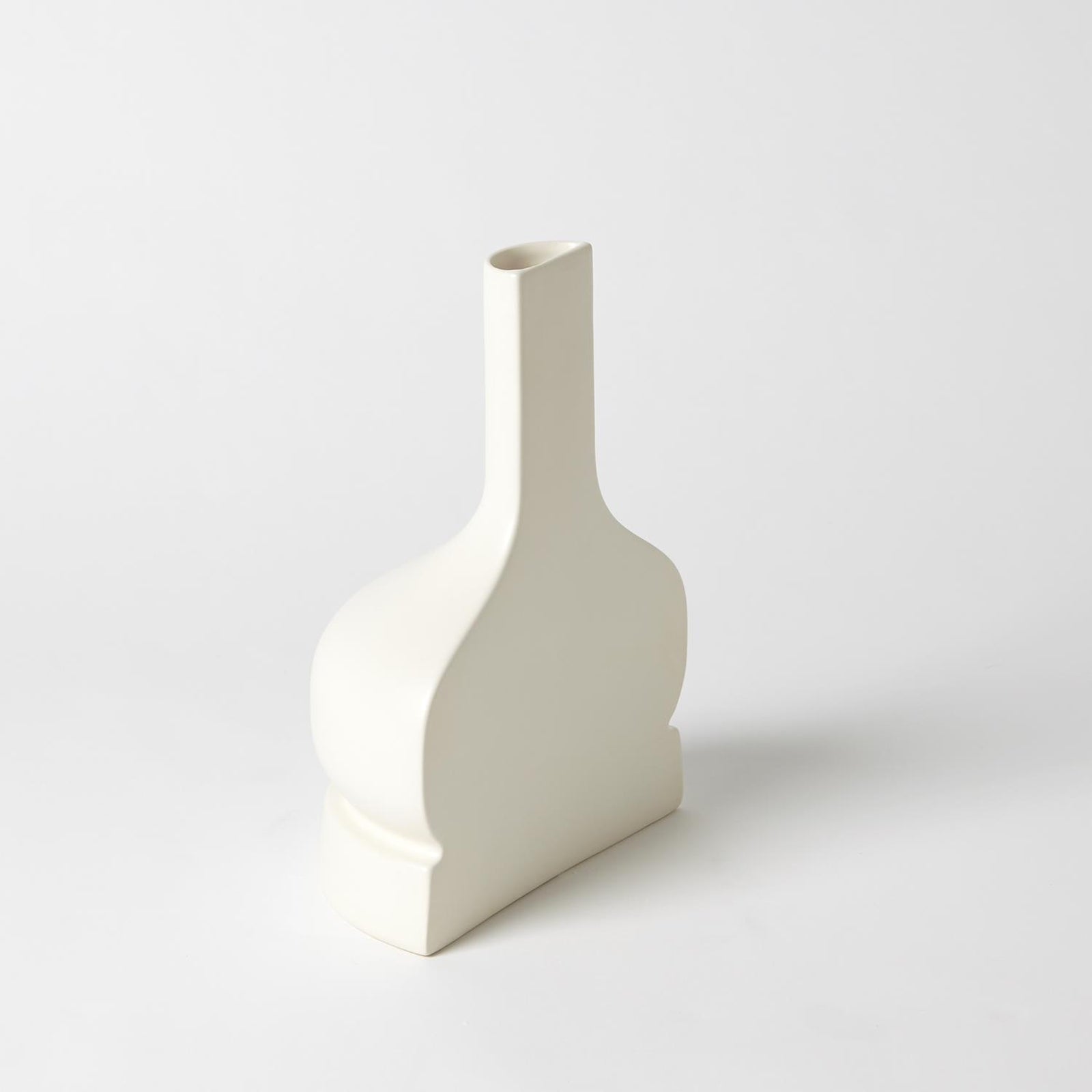 Global Views Flat Back Vase and Compote