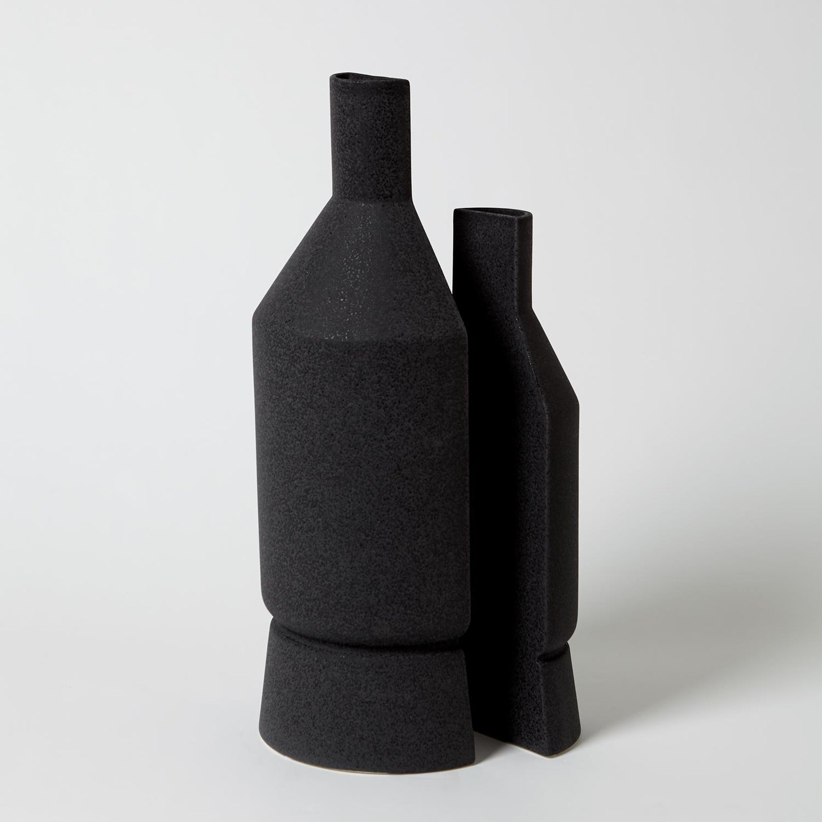 Global Views Flat Back Vase and Compote