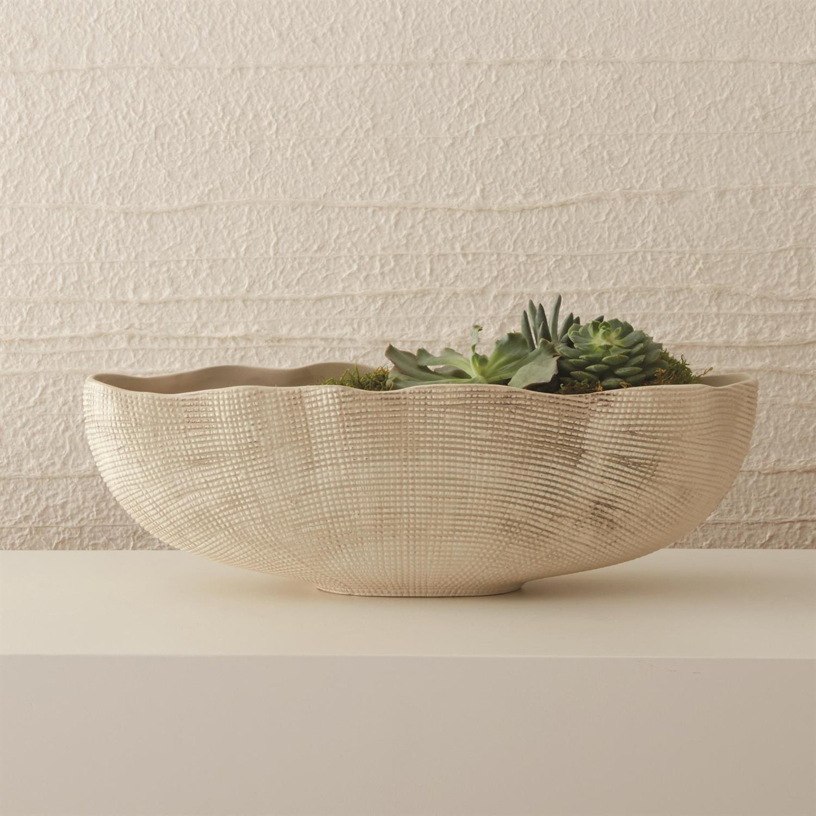 Global Views Sisal Oval Bowl