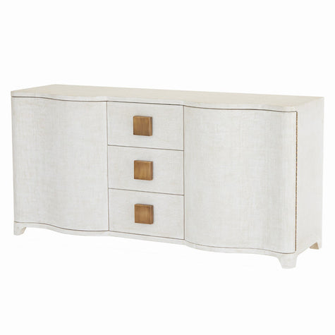 Global Views Toile Linen Credenza