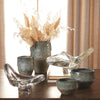 Global Views Pinch Pot Planter Reactive Seaform