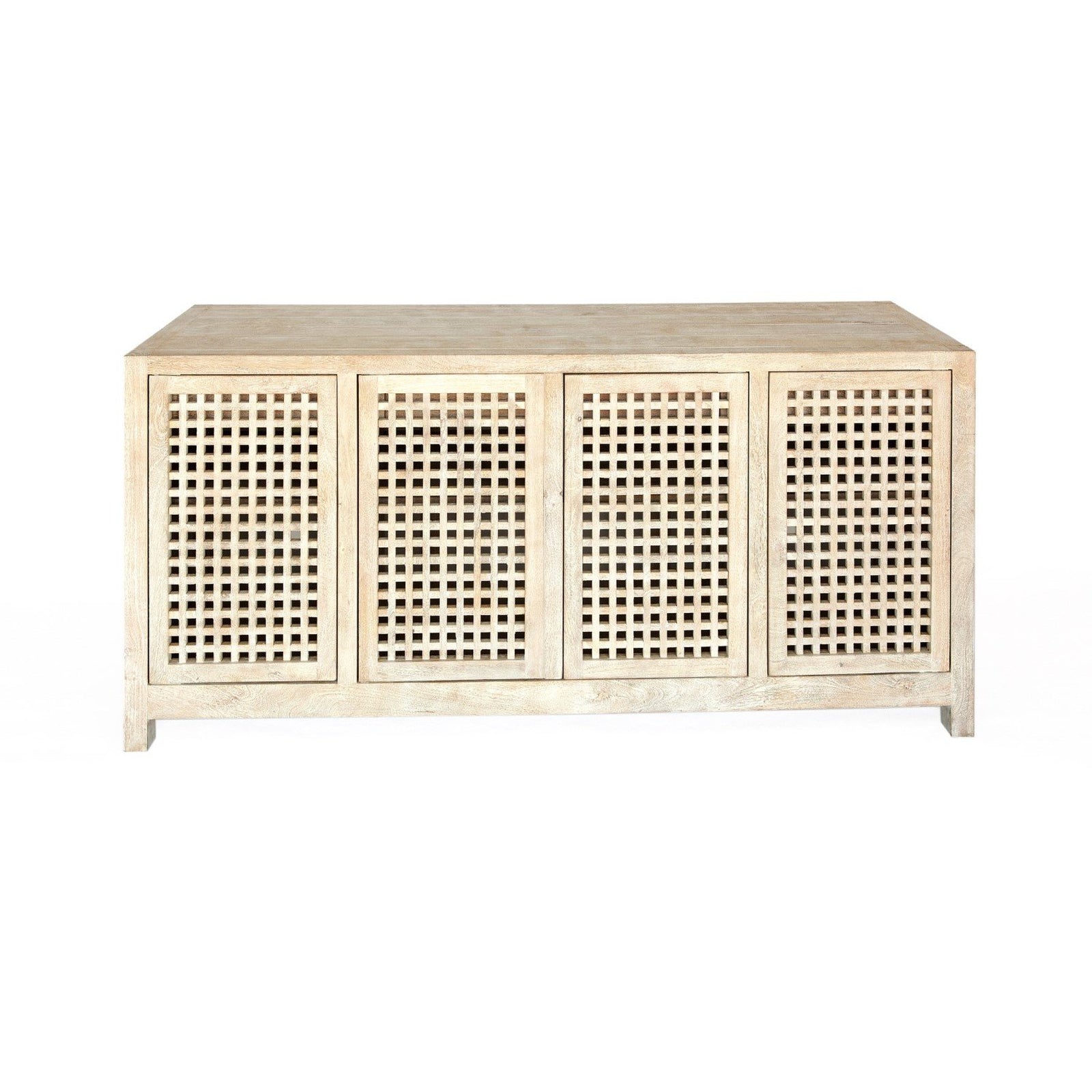 Global Views Driftwood Lattice Credenza