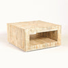 Global Views Driftwood Square Coffee Table