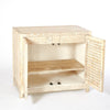 Global Views Driftwood Lattice Two-Door Cabinet