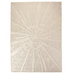 Global Views Vortex Rugs-Ivory/Ivory