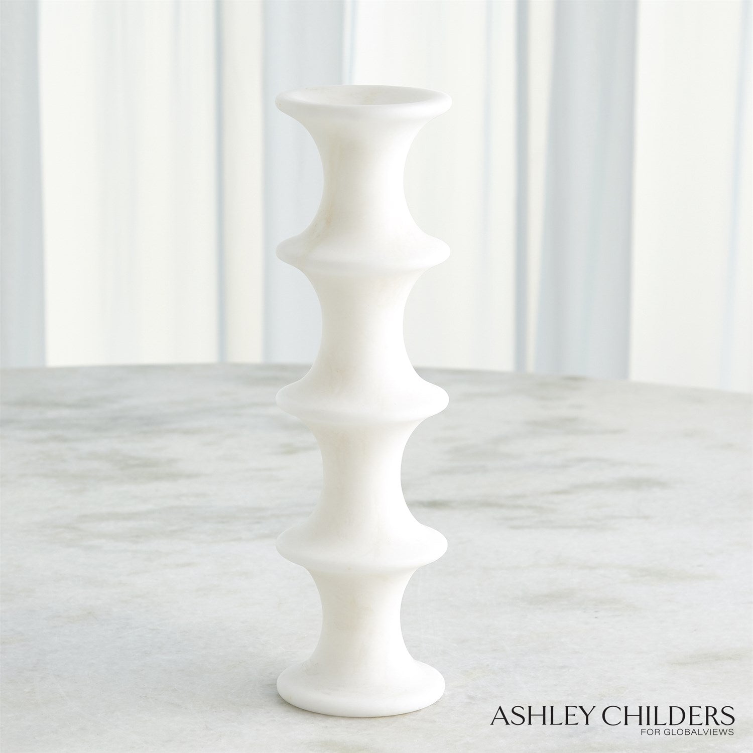 Global Views Ridge Candlestick by Ashley Childers