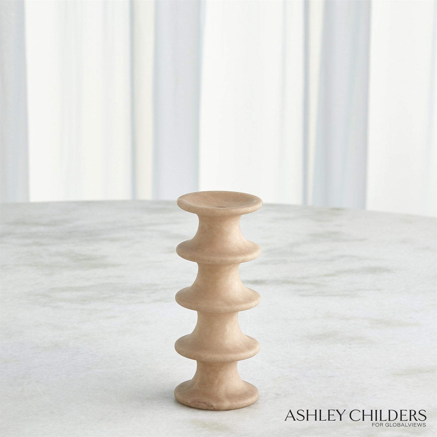 Global Views Ridge Candlestick by Ashley Childers