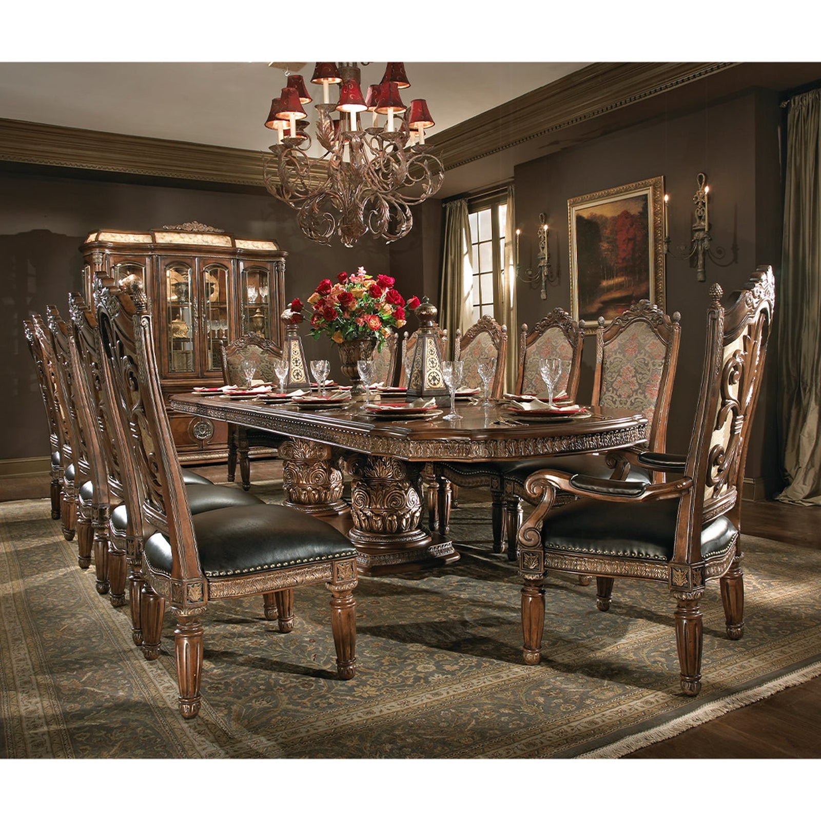 Michael Amini Villa Valencia Extendable Dining Table