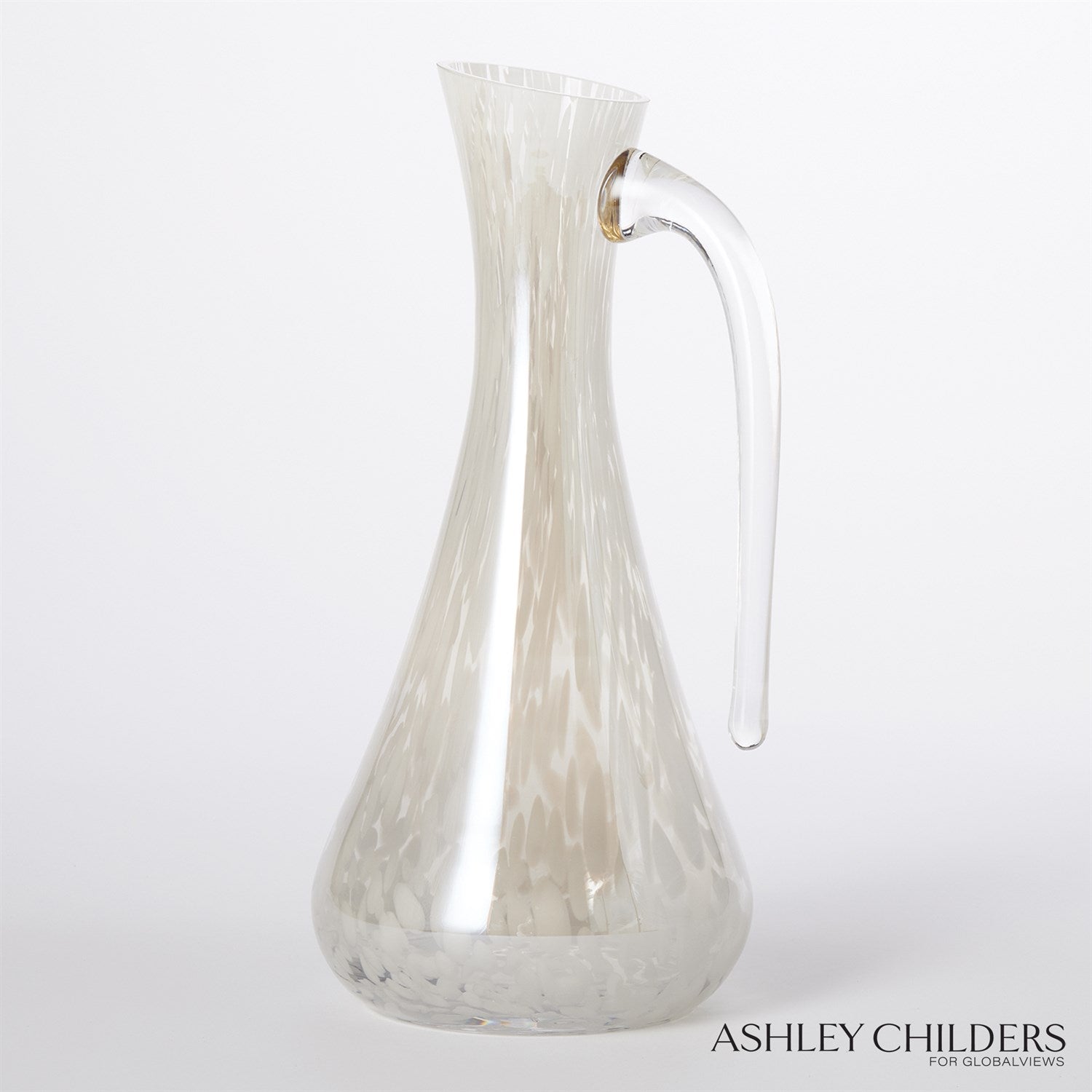 Global Views Hamish Pitcher-Opal Dots by Ashley Childers