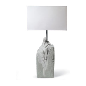 Lladro Meditating Woman Table Lamp US