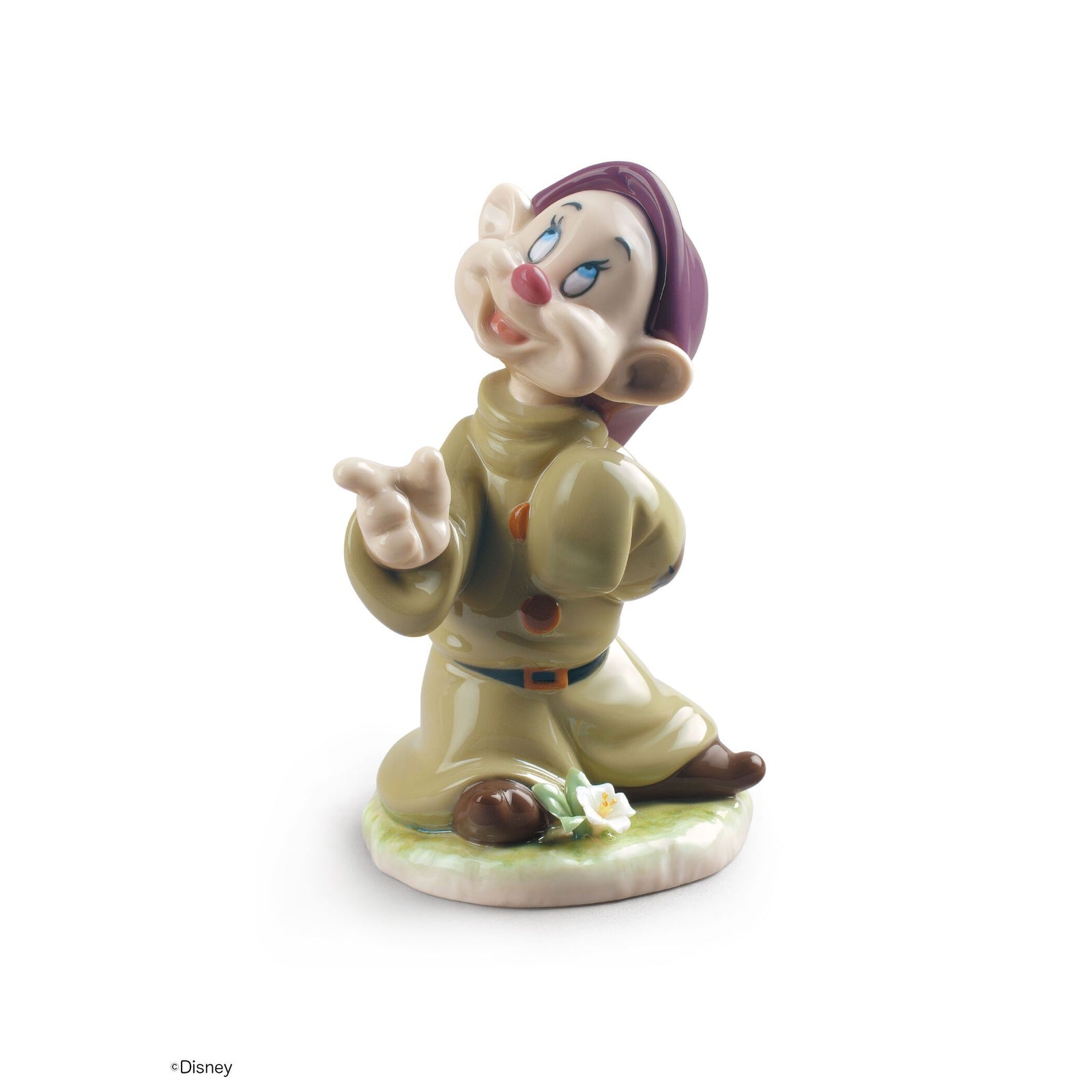 Lladro Dopey Snow White Dwarf Figurine