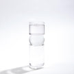 Global Views Bipolar Crystal Candle Holder