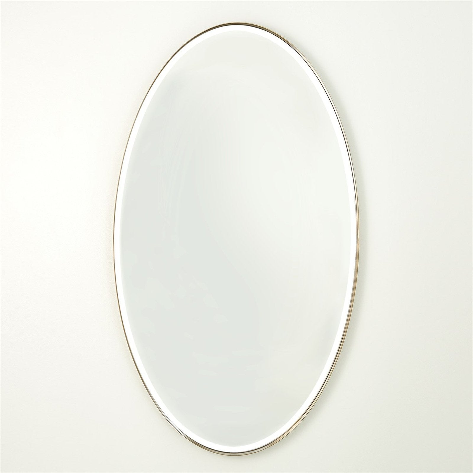 Global Views Elongated Oval Mirror