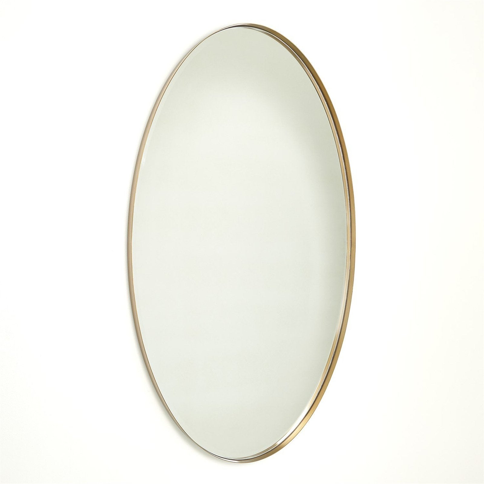 Global Views Elongated Oval Mirror