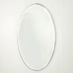 Global Views Elongated Oval Mirror