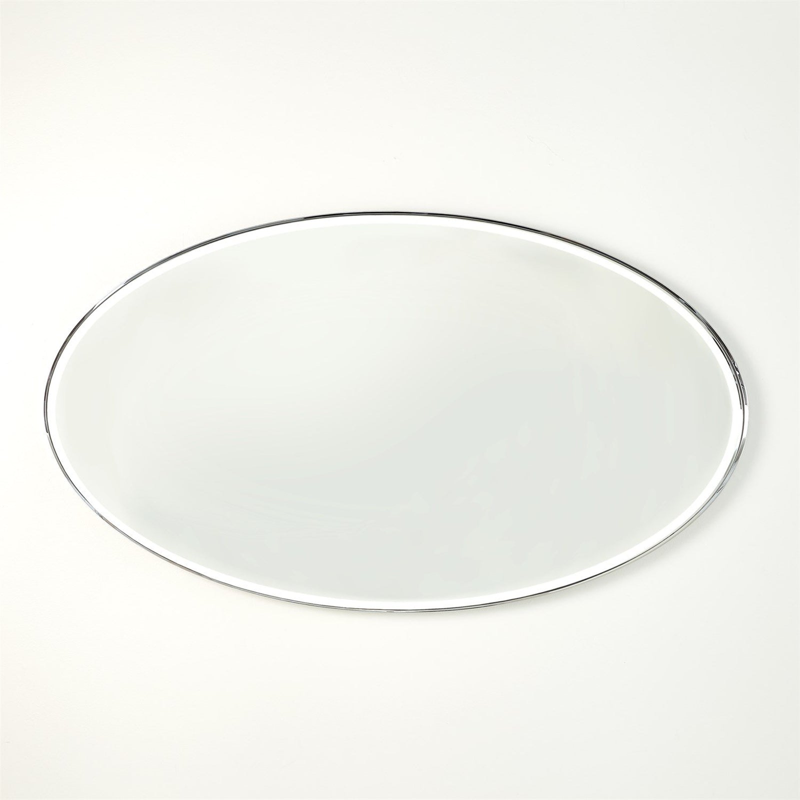 Global Views Elongated Oval Mirror