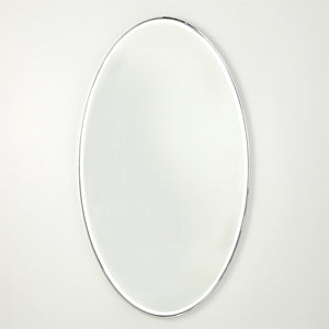 Global Views Elongated Oval Mirror