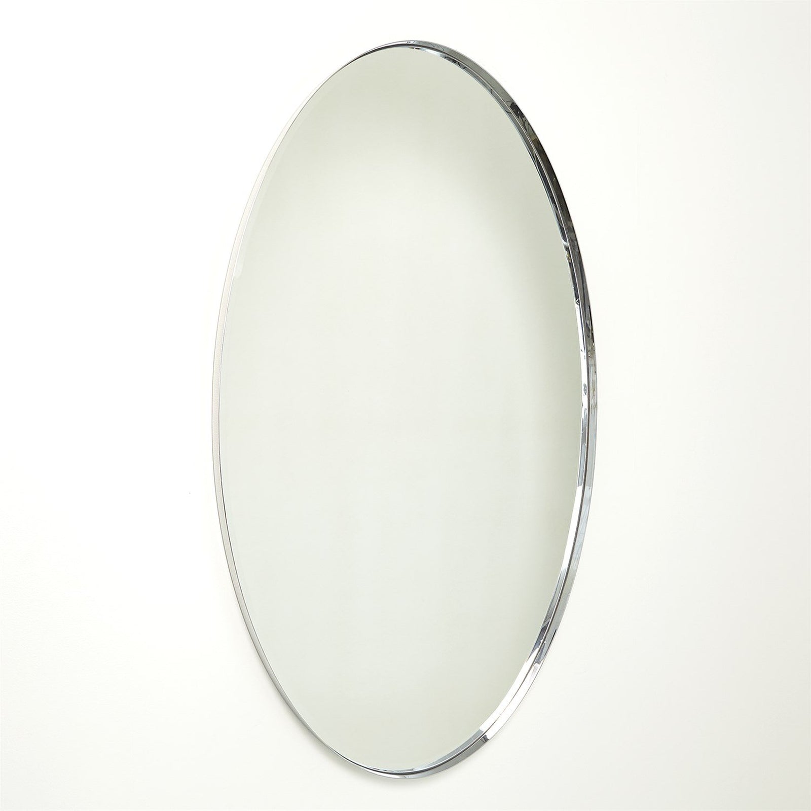 Global Views Elongated Oval Mirror