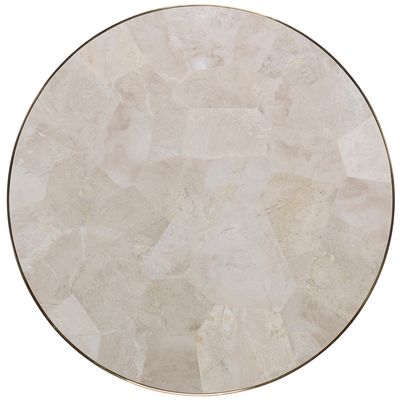 Maitland Smith Sale Stone Pedestal Occasional Table
