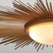 Global Views Sunburst Light Fixture