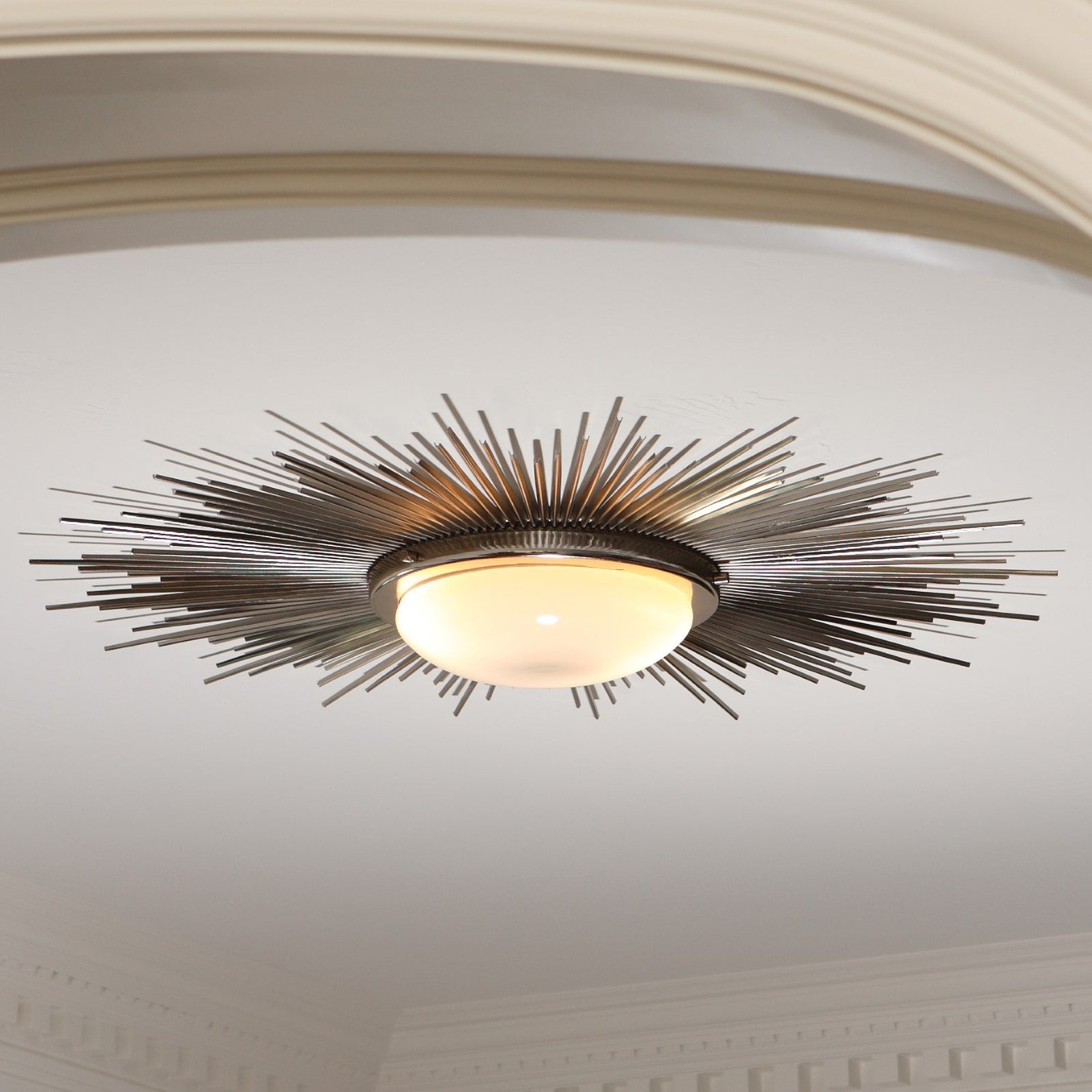 Global Views Sunburst Light Fixture