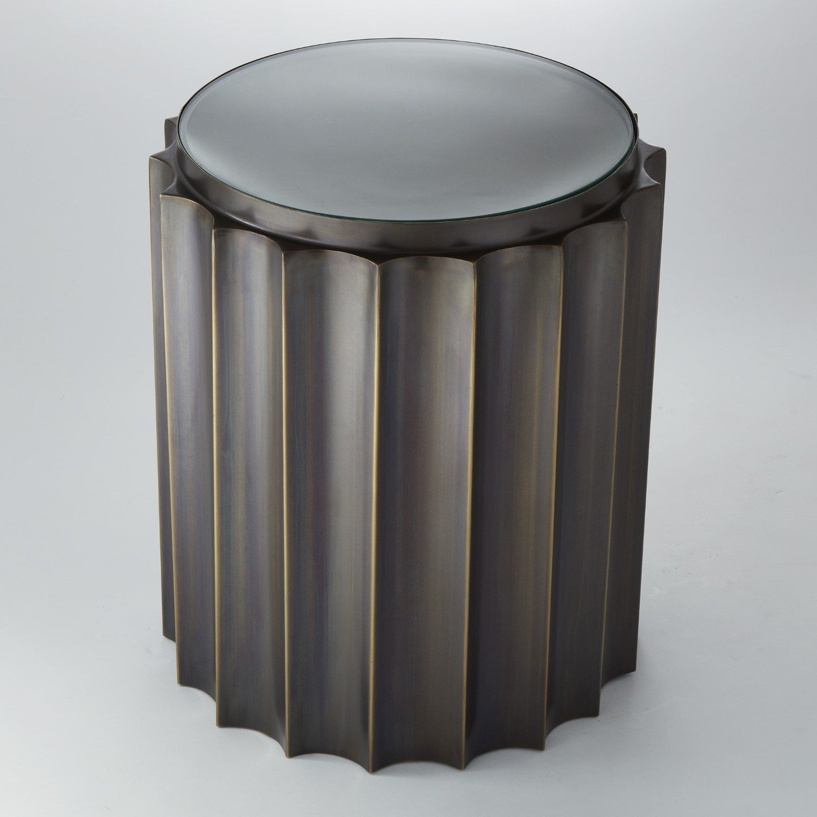 Global Views Fluted Column Table