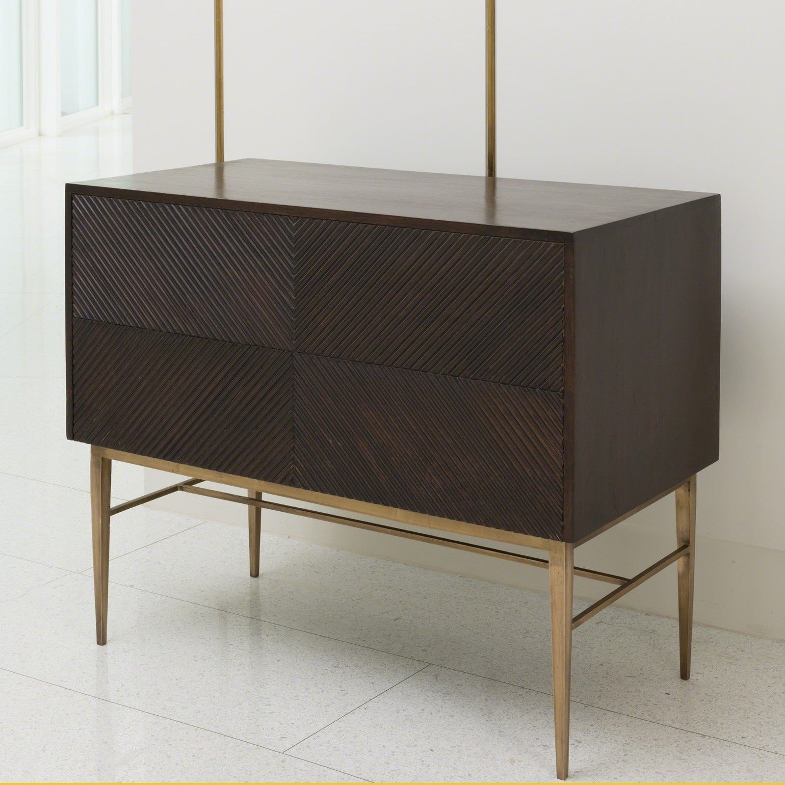 Global Views Galapagos Two Drawer Chest