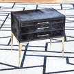 Global Views Stiletto Bedside Table