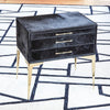 Global Views Stiletto Bedside Table