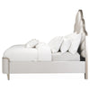 Michael Amini Malibu Crest Scalloped Panel Bed